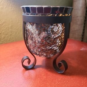 Amaretto Swirl tealight/votive holder